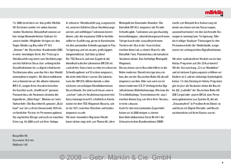 Tiedosto:Marklin 2008 New Items DE.pdf