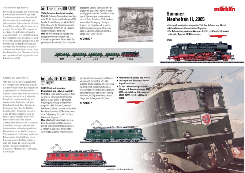 Tiedosto:Marklin 2005 Summer New Items DE.pdf