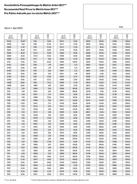 Tiedosto:UVP Maerklin 2013 04 Unverbindliche Preisempfehlungen.pdf