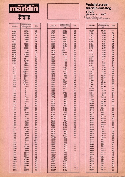 Tiedosto:Marklin 1975 Catalog Pricelist German.pdf