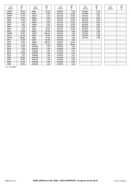 Tiedosto:Marklin 2007 Price list (DE).pdf